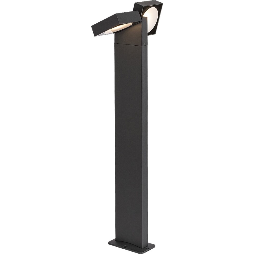 Rabalux - LED Āra elastīga lampa 2xLED/7W/230V IP54 antracīta