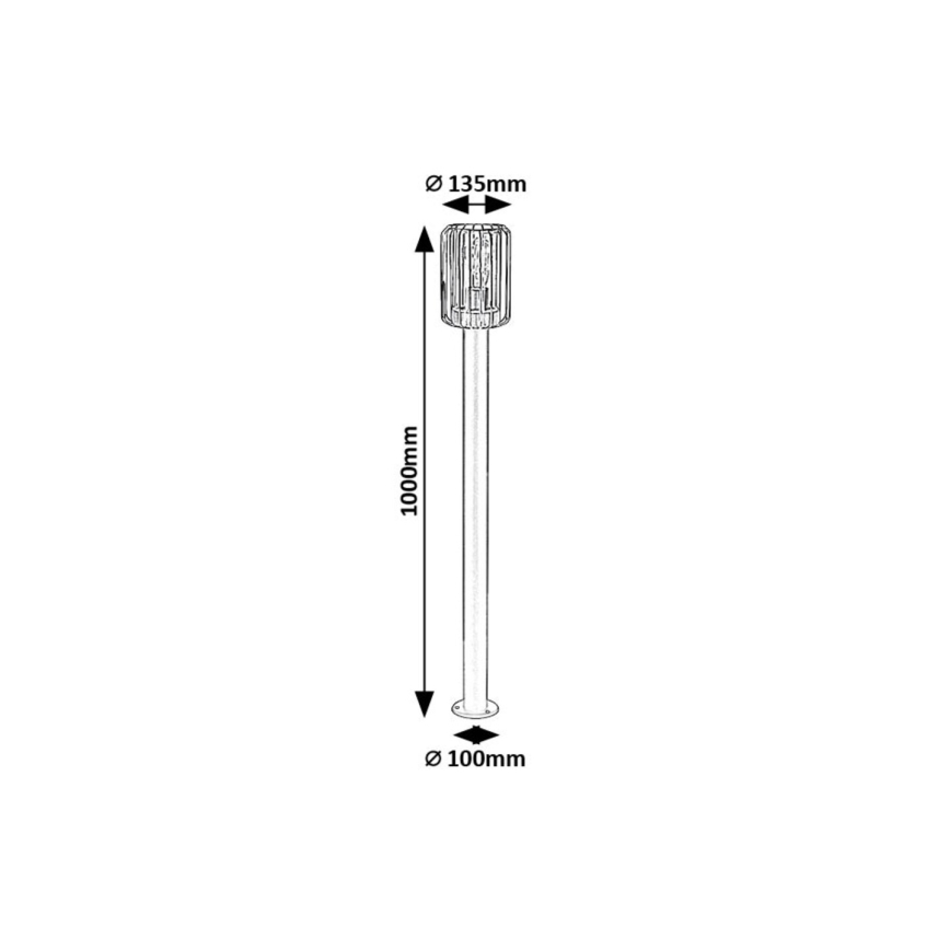 Rabalux - Āra lampa 1xE27/40W/230V IP44