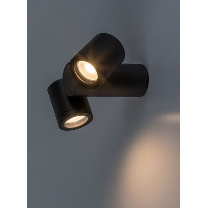 Rabalux - Āra sienas lampa 2xGU10/35W/230V IP44