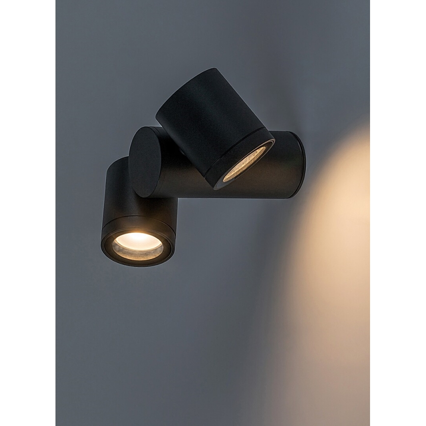 Rabalux - Āra sienas lampa 2xGU10/35W/230V IP44