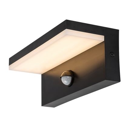 Rabalux - LED Āra sienas lampa ar sensoru LED/9W/230V 2700/4000/6500K IP54 melna