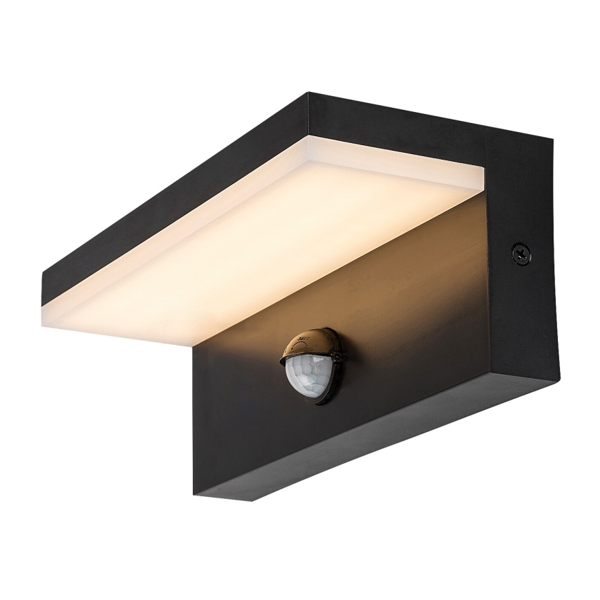 Rabalux - LED Āra sienas lampa ar sensoru LED/9W/230V 2700/4000/6500K IP54 melna