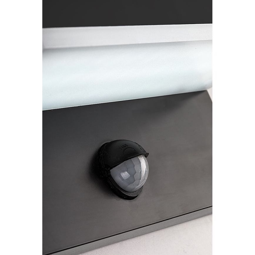 Rabalux - LED Āra sienas lampa ar sensoru LED/9W/230V 2700/4000/6500K IP54 melna