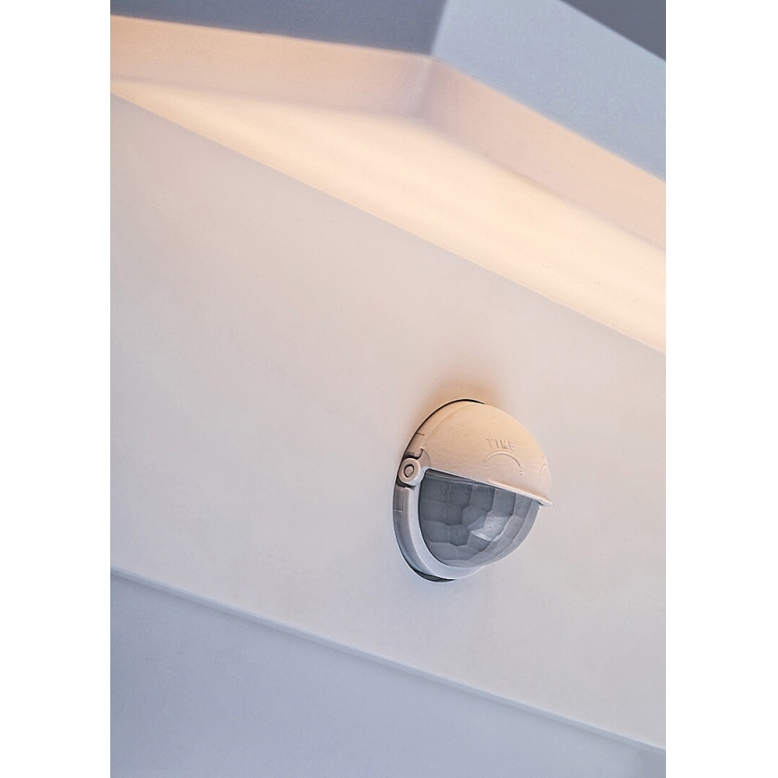 Rabalux - LED Āra sienas lampa ar sensoru LED/9W/230V 2700/4000/6500K IP54 balta