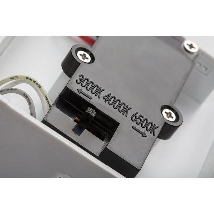 Rabalux - LED Āra sienas lampa ar sensoru LED/9W/230V 2700/4000/6500K IP54 balta
