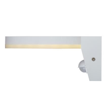 Rabalux - LED Āra sienas lampa ar sensoru LED/9W/230V 2700/4000/6500K IP54 balta
