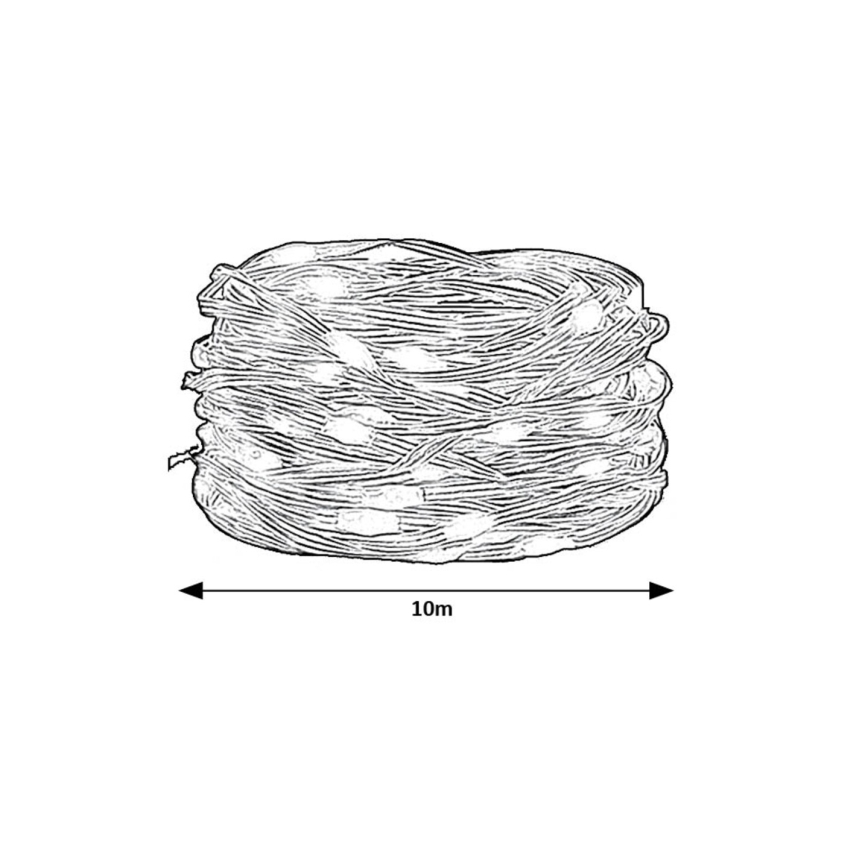 Rabalux - LED RGB Josla LED/3,2W/5V 10m IP44 Wi-Fi + tālvadības pults