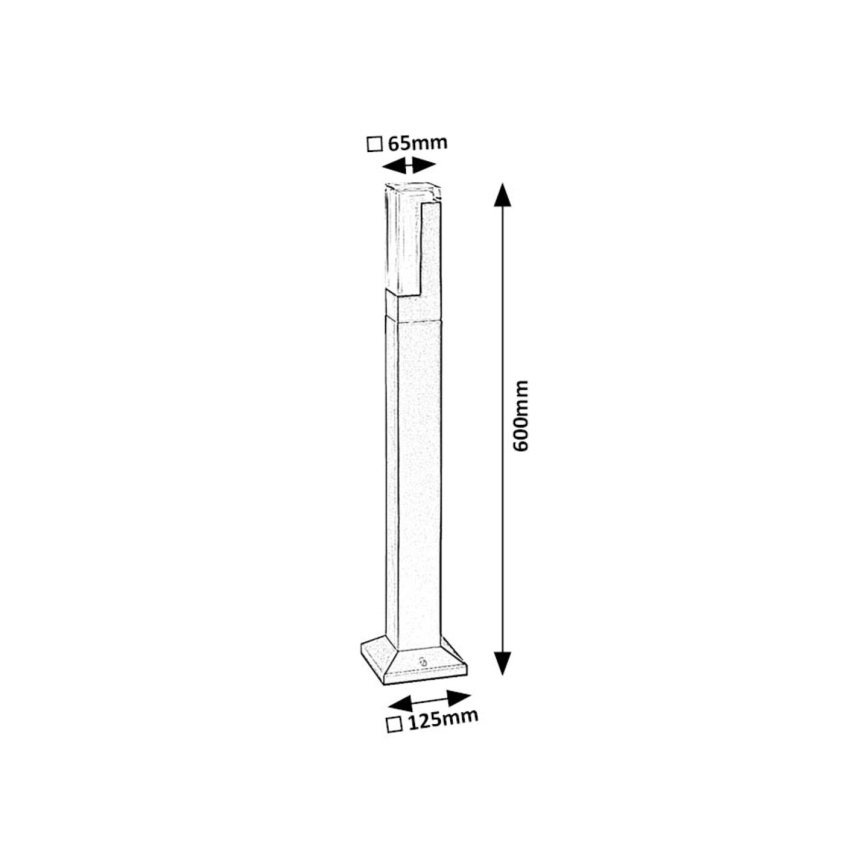 Rabalux - LED Āra lampa LED/7W/230V IP54