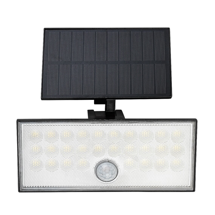 Rabalux - LED Saules enerģijas prožektors ar sensoru LED/8W/3,7V 1800mAh IP65 + tālvadības pults