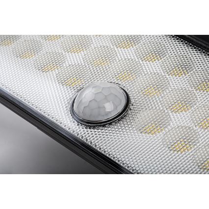 Rabalux - LED Saules enerģijas prožektors ar sensoru LED/8W/3,7V 1800mAh IP65 + tālvadības pults