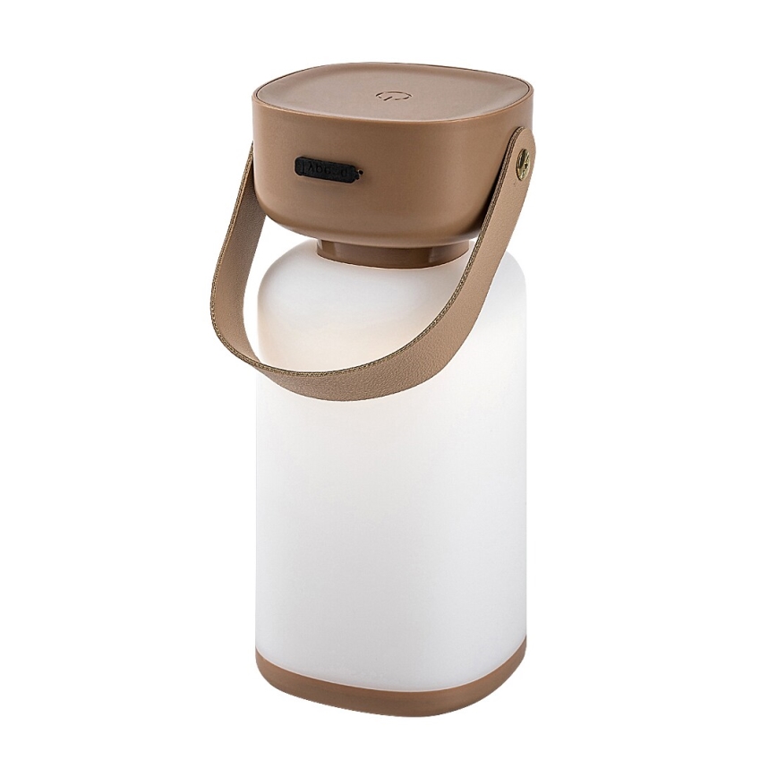 Rabalux - LED Aptumšojama āra skārienvadāma uzlādējama galda lampa LED/3W/5V IP44 brūna
