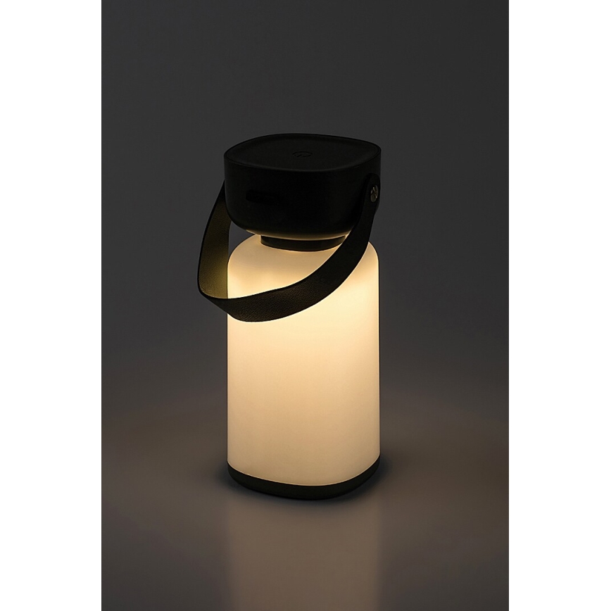 Rabalux - LED Aptumšojama āra skārienvadāma uzlādējama galda lampa LED/3W/5V IP44 zaļa