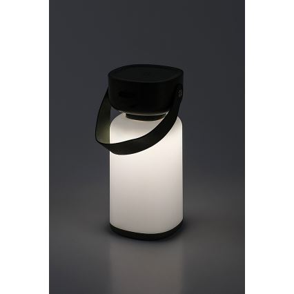 Rabalux - LED Aptumšojama āra skārienvadāma uzlādējama galda lampa LED/3W/5V IP44 zaļa