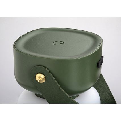 Rabalux - LED Aptumšojama āra skārienvadāma uzlādējama galda lampa LED/3W/5V IP44 zaļa