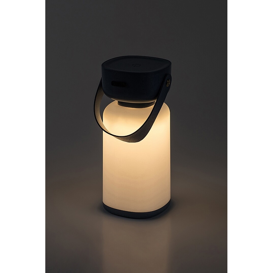 Rabalux - LED Aptumšojama āra skārienvadāma uzlādējama galda lampa LED/3W/5V IP44 zila