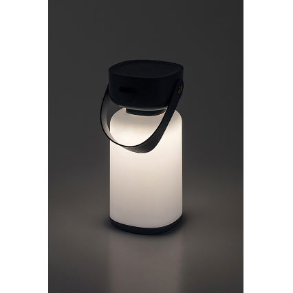 Rabalux - LED Aptumšojama āra skārienvadāma uzlādējama galda lampa LED/3W/5V IP44 zila