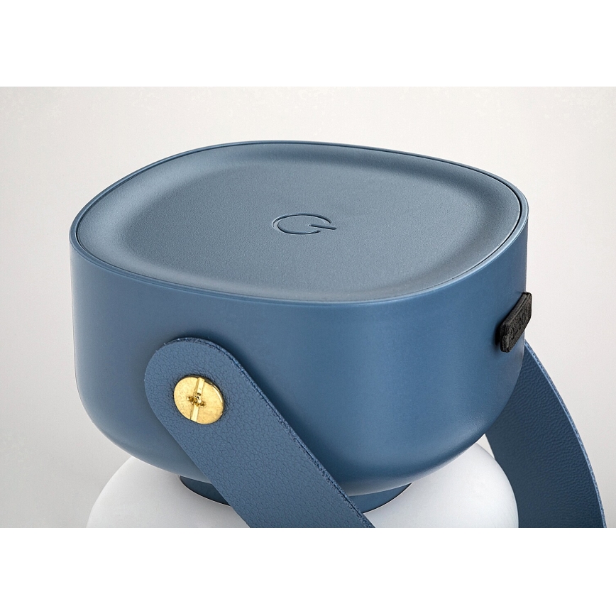 Rabalux - LED Aptumšojama āra skārienvadāma uzlādējama galda lampa LED/3W/5V IP44 zila
