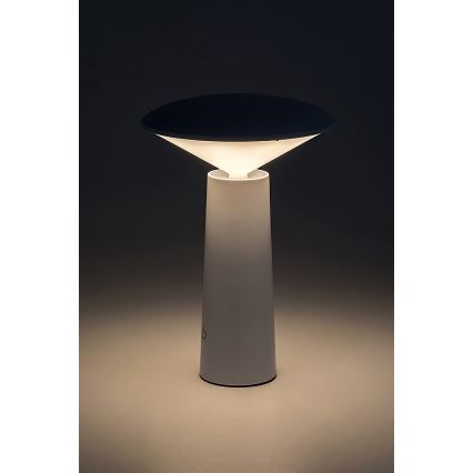 Rabalux - LED Aptumšojama uzlādējama skārienvadāma galda lampa POLPERRO LED/3W/3,7V 1200mAh balta