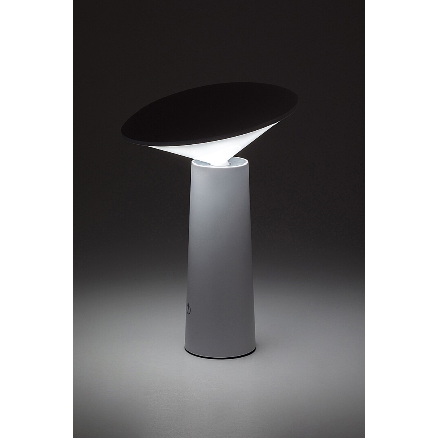 Rabalux - LED Aptumšojama uzlādējama skārienvadāma galda lampa POLPERRO LED/3W/3,7V 1200mAh balta