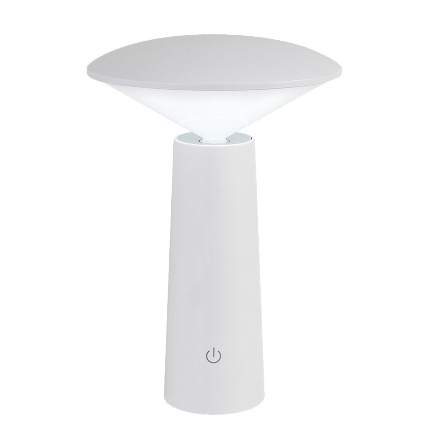 Rabalux - LED Aptumšojama uzlādējama skārienvadāma galda lampa POLPERRO LED/3W/3,7V 1200mAh balta