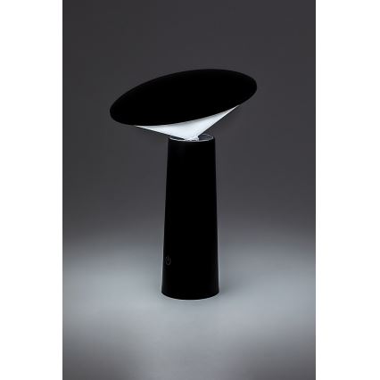 Rabalux - LED Aptumšojama uzlādējama skārienvadāma galda lampa POLPERRO LED/3W/3,7V 1200mAh melna
