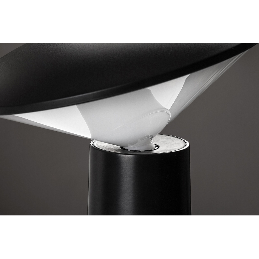 Rabalux - LED Aptumšojama uzlādējama skārienvadāma galda lampa POLPERRO LED/3W/3,7V 1200mAh melna