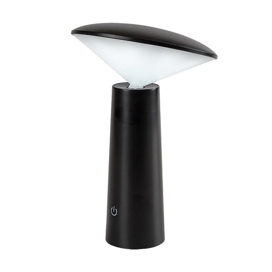 Rabalux - LED Aptumšojama uzlādējama skārienvadāma galda lampa POLPERRO LED/3W/3,7V 1200mAh melna