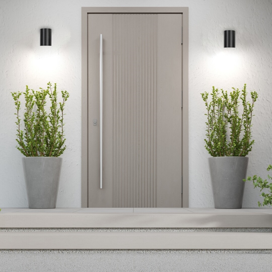 Rabalux - LED Āra sienas lampa LED/9W/230V 2700/4000/6500K IP65 melna