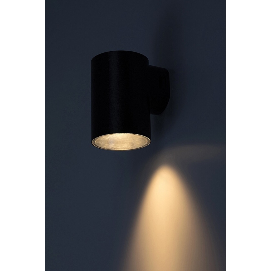 Rabalux - LED Āra sienas lampa LED/9W/230V 2700/4000/6500K IP65 melna