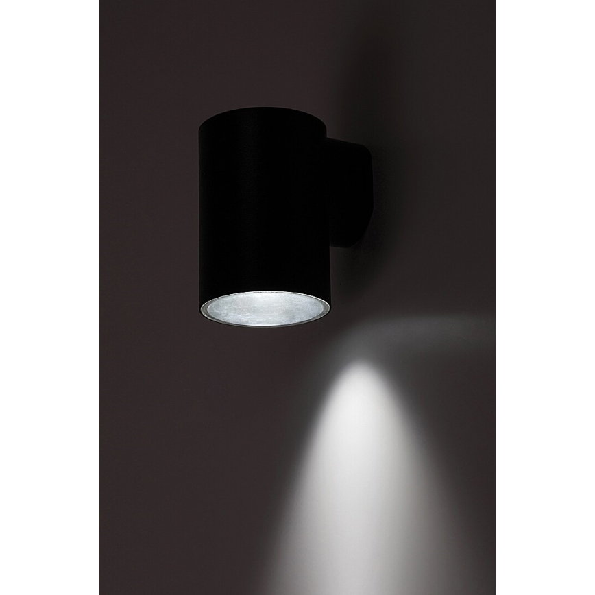 Rabalux - LED Āra sienas lampa LED/9W/230V 2700/4000/6500K IP65 melna