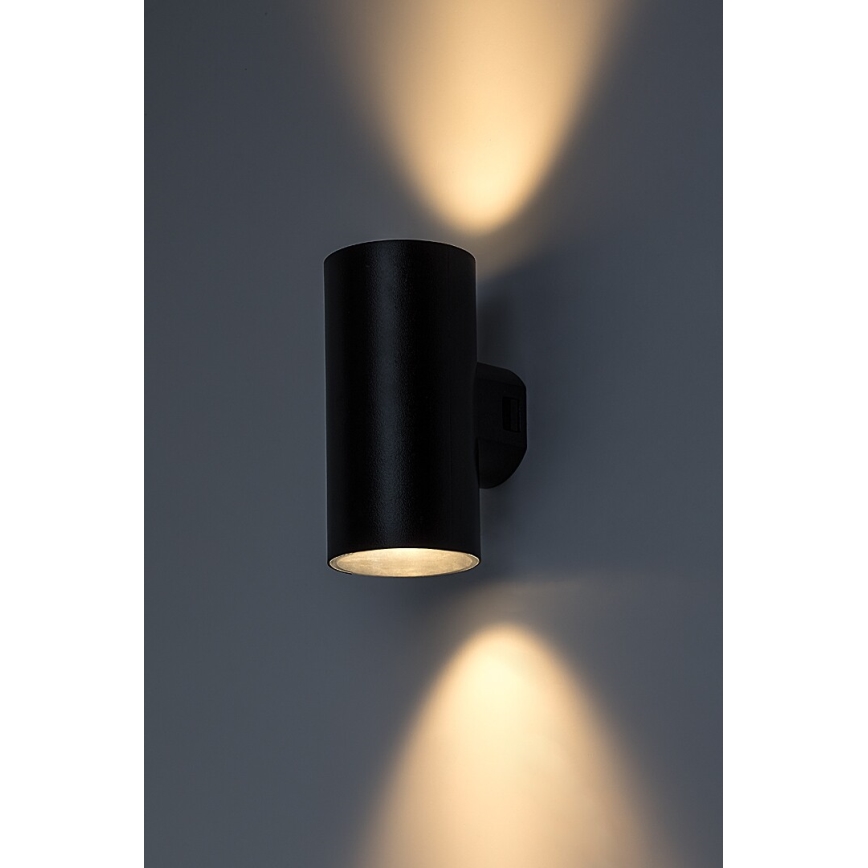 Rabalux - LED Āra sienas lampa LED/18W/230V 2700/4000/6500K IP65 melna