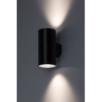 Rabalux - LED Āra sienas lampa LED/18W/230V 2700/4000/6500K IP65 melna