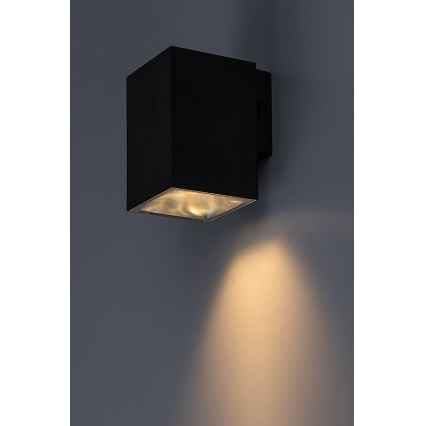 Rabalux - LED Āra sienas lampa LED/9W/230V 2700/4000/6500K IP65 melna