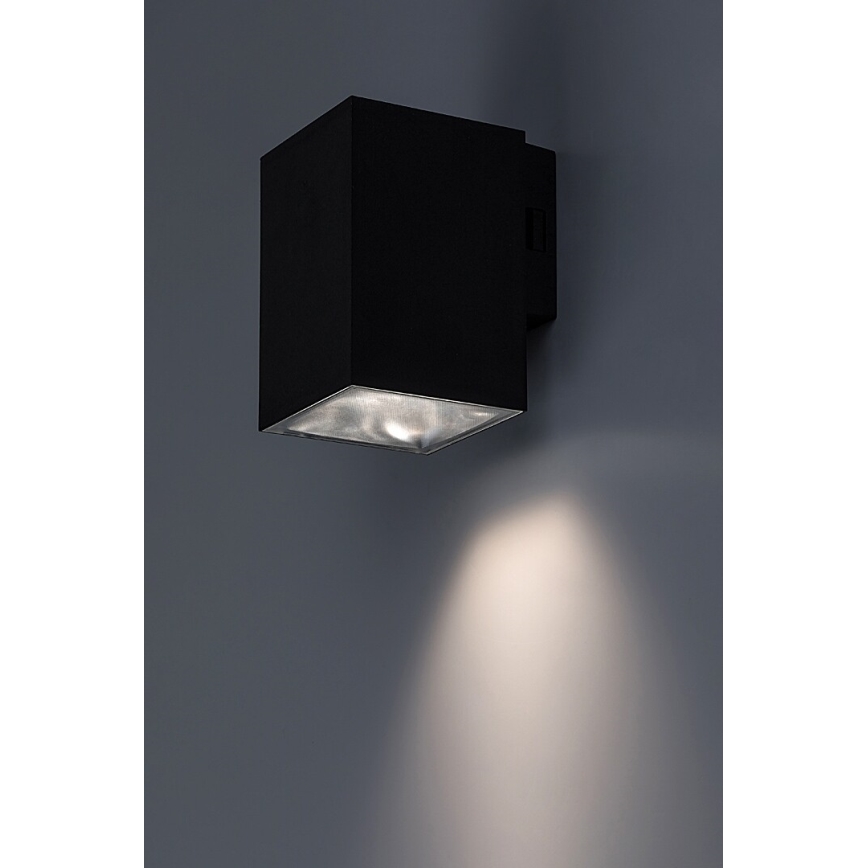 Rabalux - LED Āra sienas lampa LED/9W/230V 2700/4000/6500K IP65 melna