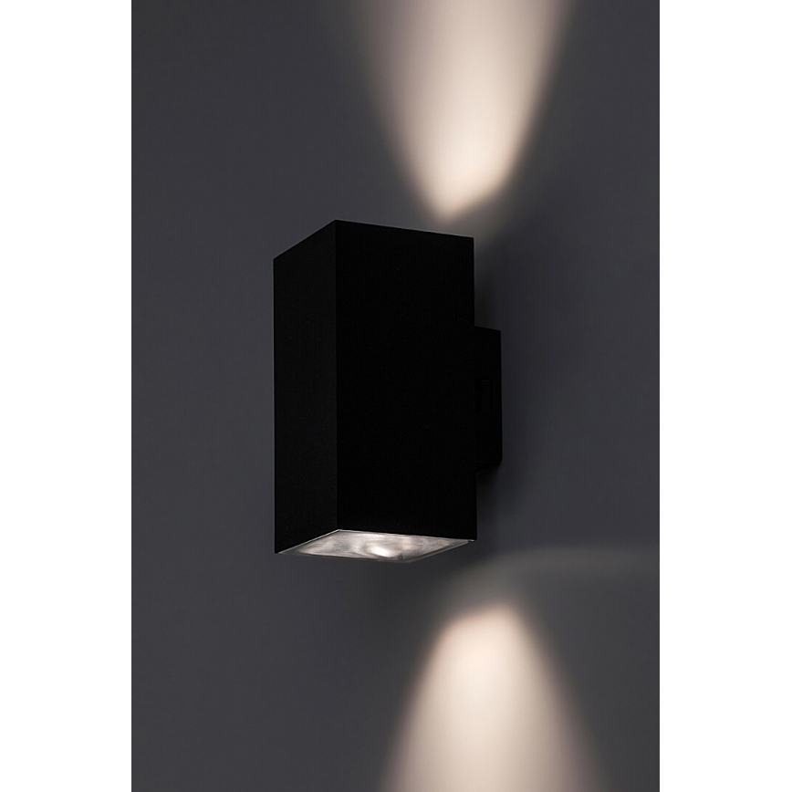 Rabalux - LED Āra sienas lampa LED/18W/230V 2700/4000/6500K IP65 melna