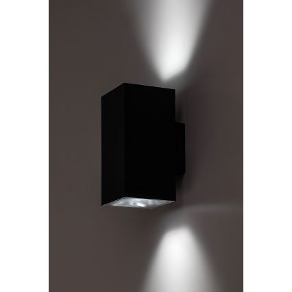 Rabalux - LED Āra sienas lampa LED/18W/230V 2700/4000/6500K IP65 melna