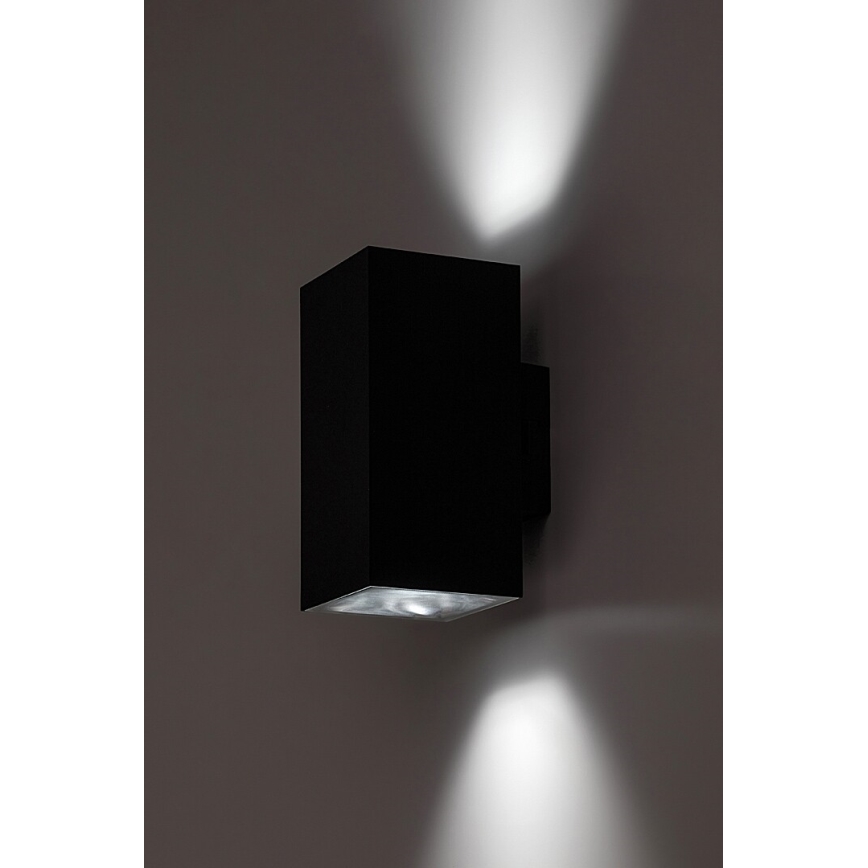 Rabalux - LED Āra sienas lampa LED/18W/230V 2700/4000/6500K IP65 melna