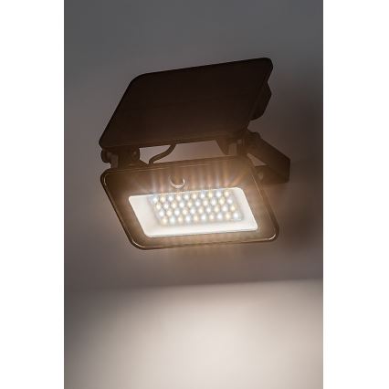 Rabalux - LED Saules enerģijas prožektors ar sensoru LED/6W/3,7V 3000/4000/6500K IP65