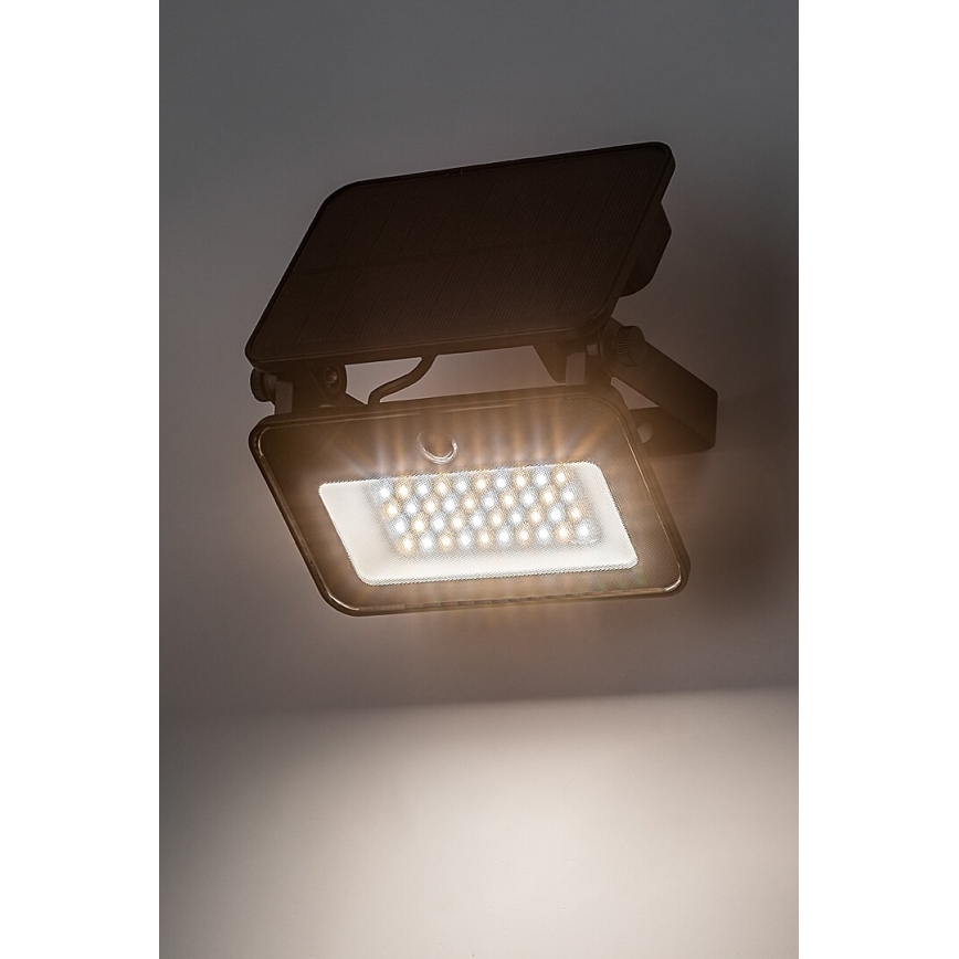 Rabalux - LED Saules enerģijas prožektors ar sensoru LED/6W/3,7V 3000/4000/6500K IP65