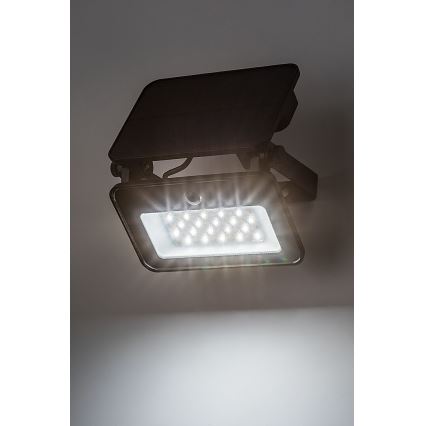 Rabalux - LED Saules enerģijas prožektors ar sensoru LED/6W/3,7V 3000/4000/6500K IP65