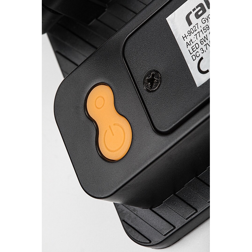 Rabalux - LED Saules enerģijas prožektors ar sensoru LED/6W/3,7V 3000/4000/6500K IP65