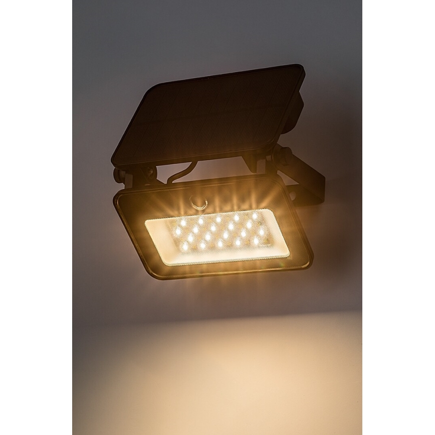 Rabalux - LED saules prožektors ar sensoru LED/6W/3,7V 3000/4000/6500K IP65 2200 mAh