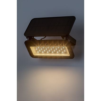Rabalux - LED Saules enerģijas prožektors ar sensoru LED/8W/3,7V 3000/4000/6500K IP65