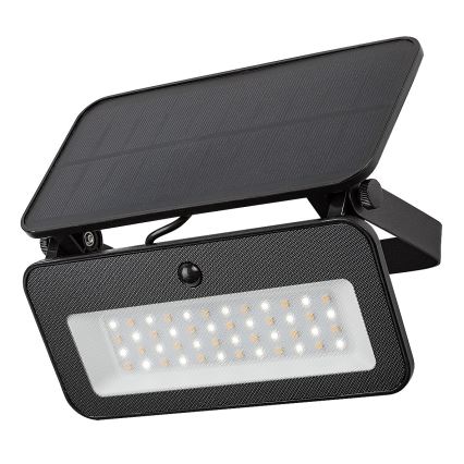 Rabalux - LED Saules enerģijas prožektors ar sensoru LED/8W/3,7V 3000/4000/6500K IP65