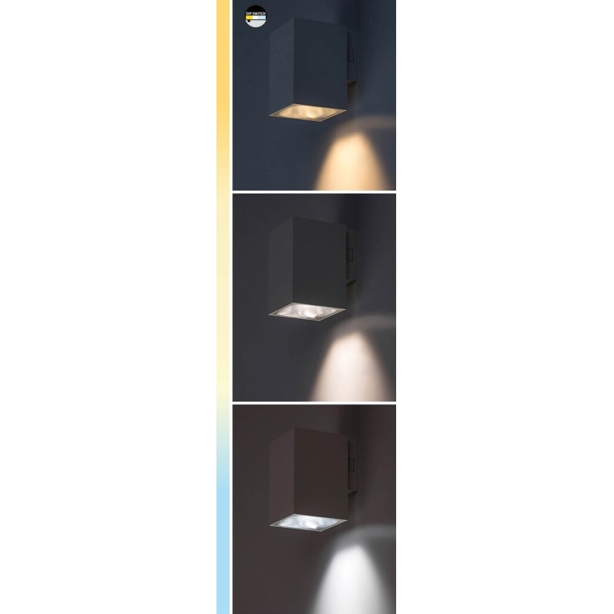 Rabalux - LED Āra sienas lampa LED/18W/230V 2700/4000/6500K IP65 balta