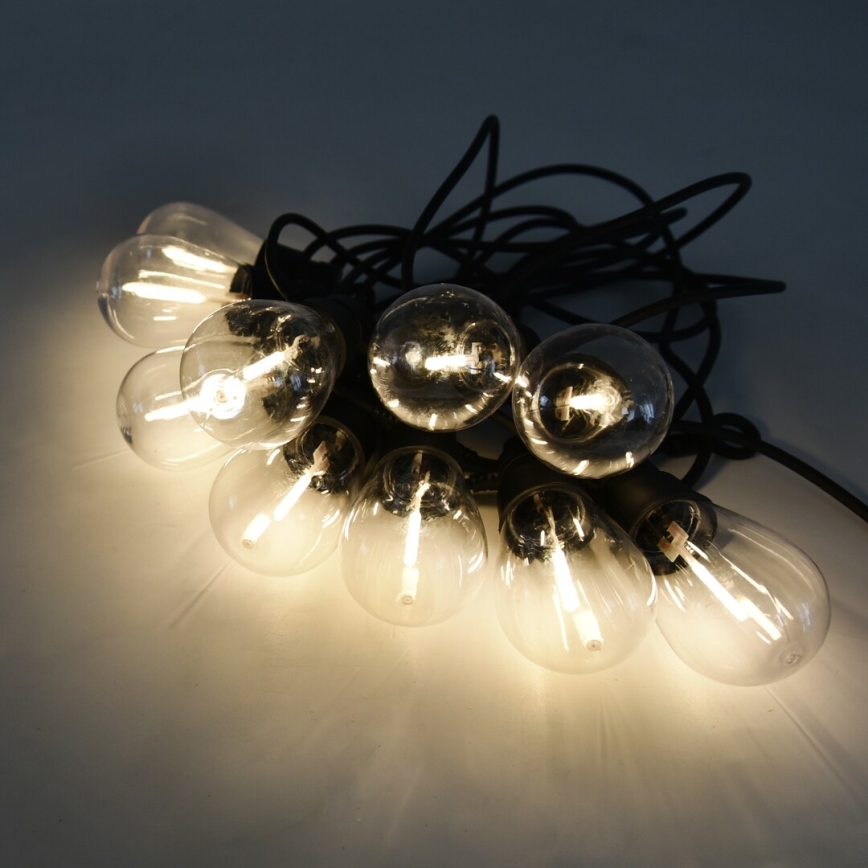 Rabalux - LED Saules enerģijas virtene LED/3,6W/3,7V 6,5 m 1200mAh IP44