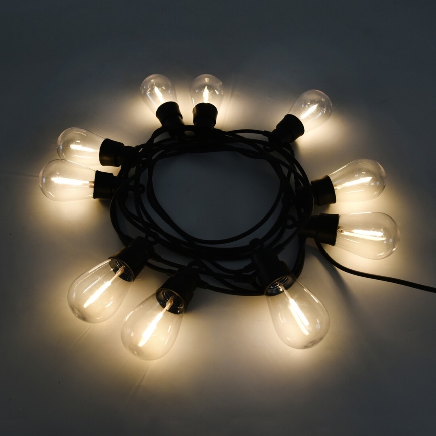 Rabalux - LED Saules enerģijas virtene LED/3,6W/3,7V 6,5 m 1200mAh IP44