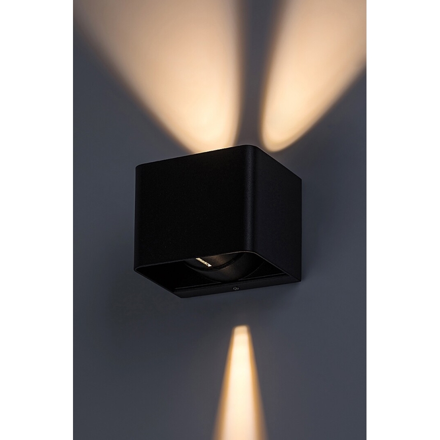 Rabalux - LED Āra sienas lampa LED/10W/230V IP54 melna