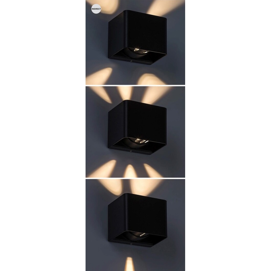 Rabalux - LED Āra sienas lampa LED/10W/230V IP54 brūna