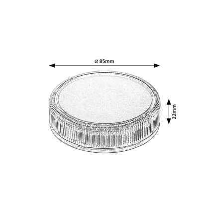 Rabalux - LED Saules enerģijas lampa LED/0,3W/1,2V 800mAh IP65